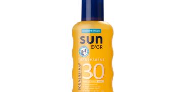 Sun D'Or Sonnenspray transparent