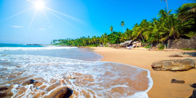 Ferien auf einer Insel können die Batterien wieder aufladen. Ferien