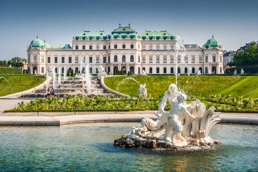 Schloss Belvedere Wien.