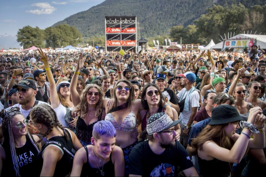 Am Openair Gampel verjüngt sich das Publikum tendenziell. Das ist aber nicht überall so.