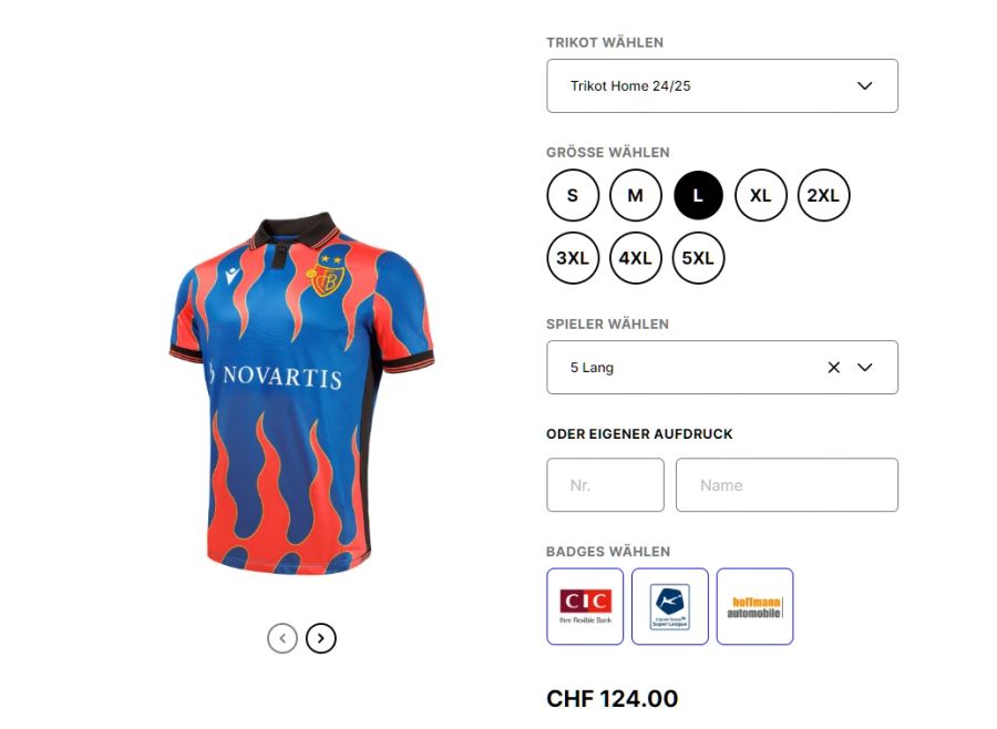 FC Basel Trikot