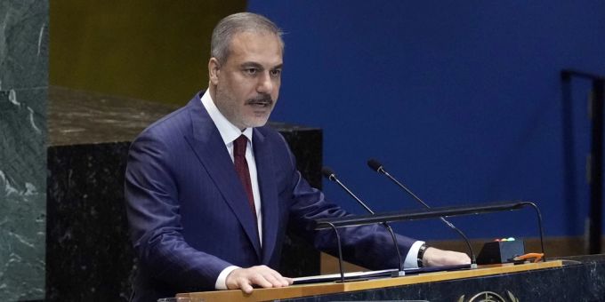 Der Aussenminister der Türkei, Hakan Fidan. Hakan Fidan