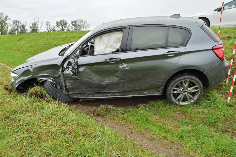 Kollision zwischen zwei Autos in Emmen.