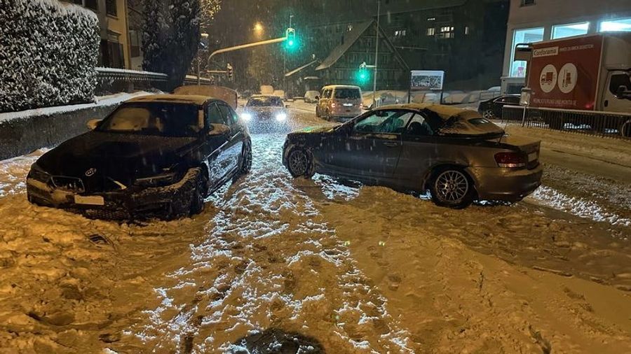 Verkehrsunfall in Herisau.