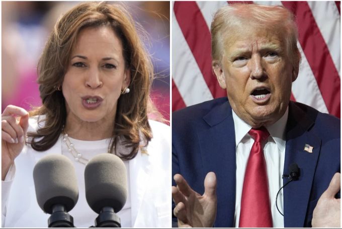 Zwischen Kamala Harris und Donald Trump wird es kein weiteres Duell im TV mehr geben. (Archivbild) TV Duell