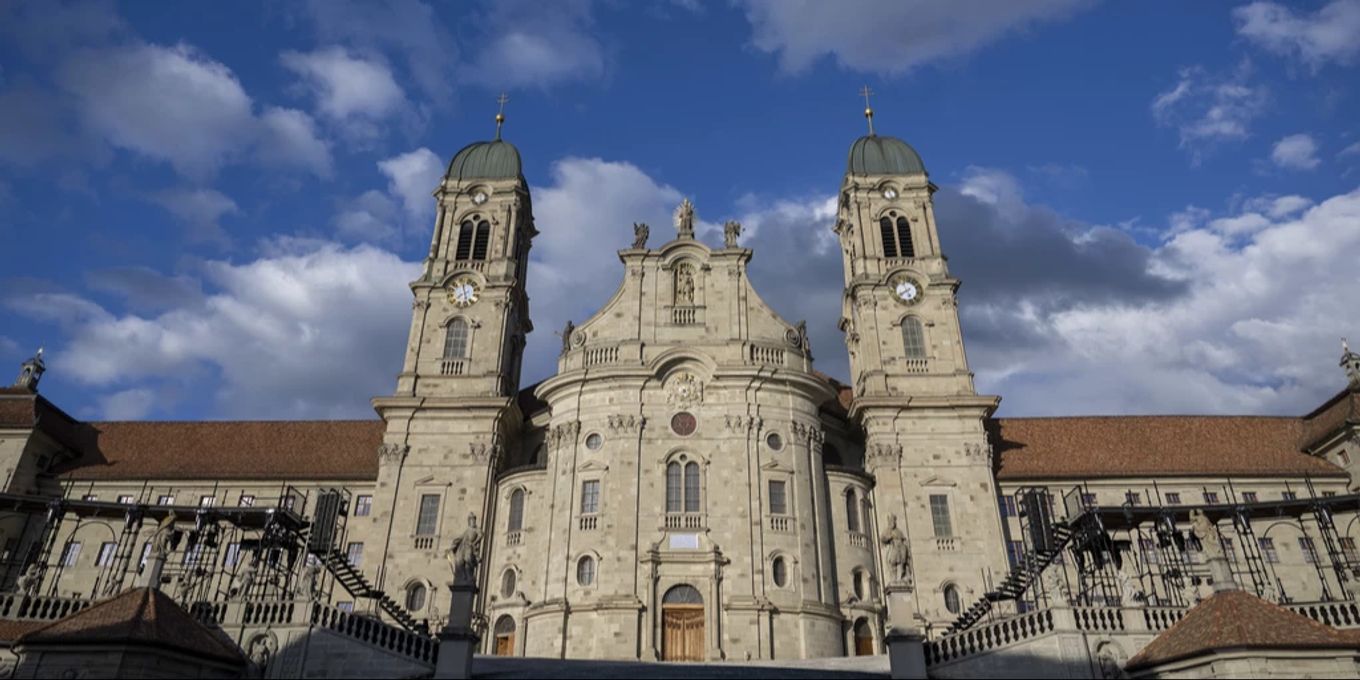 In Einsiedeln SZ: Brand auf Klostergelände ausgebrochen