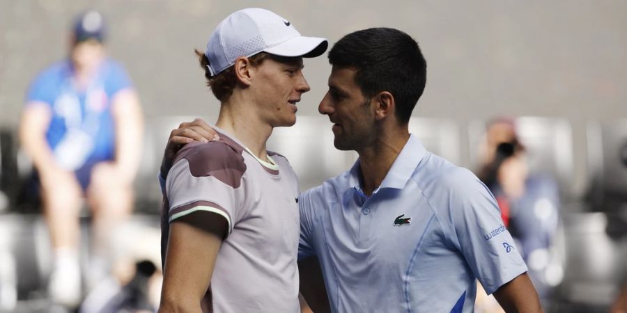 Jannik Sinner Novak Djokovic