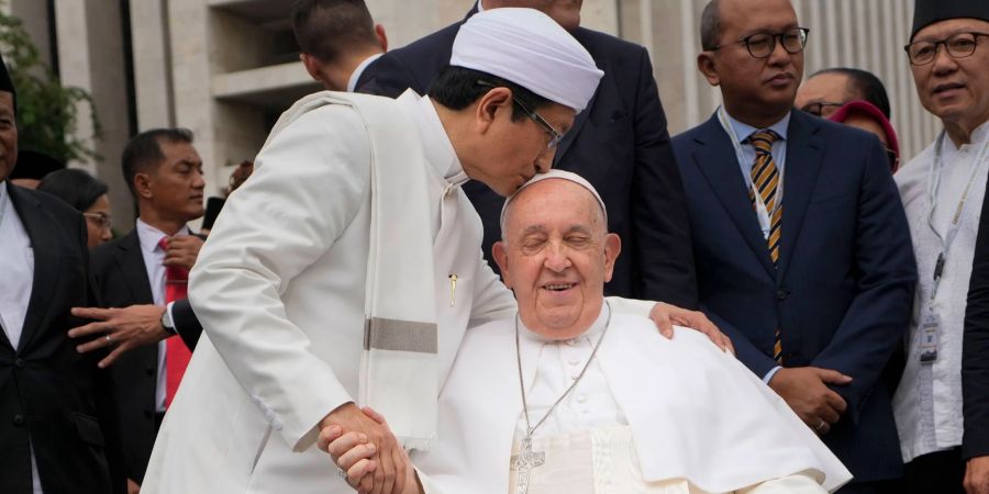 Papst Franziskus in Indonesien