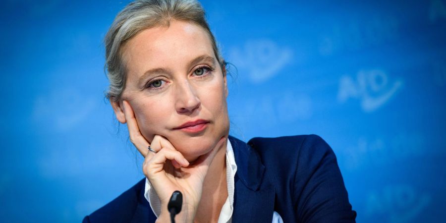 Mit Weidel als Kanzlerkandidatin will die AfD-Spitze in den Bundestagswahlkampf gehen. (Archivbild)