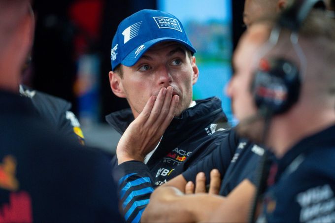 Max Verstappen wird für ein Schimpfwort bestraft. James Gasperotti/ZUMA Press Wire/dpa Max Verstappen Formel 1