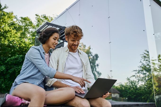 Paare suchen oft auch gezielt nach Immobilien, in denen sie arbeiten können. Immobilien
