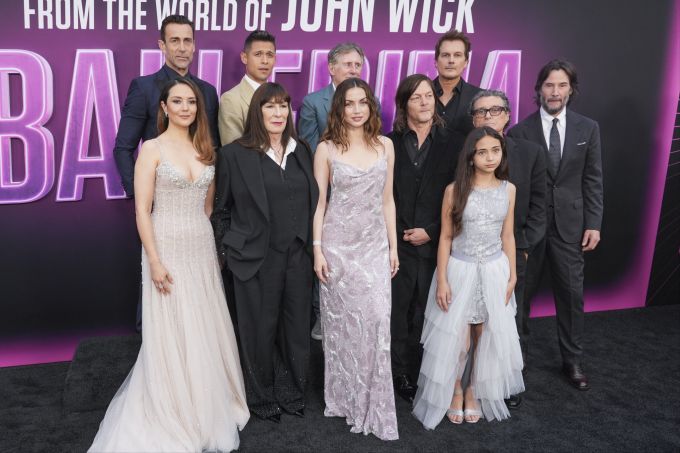 Der Cast von Ballerina. ballerina