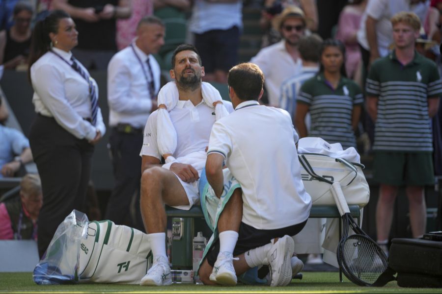 Djokovic Körper