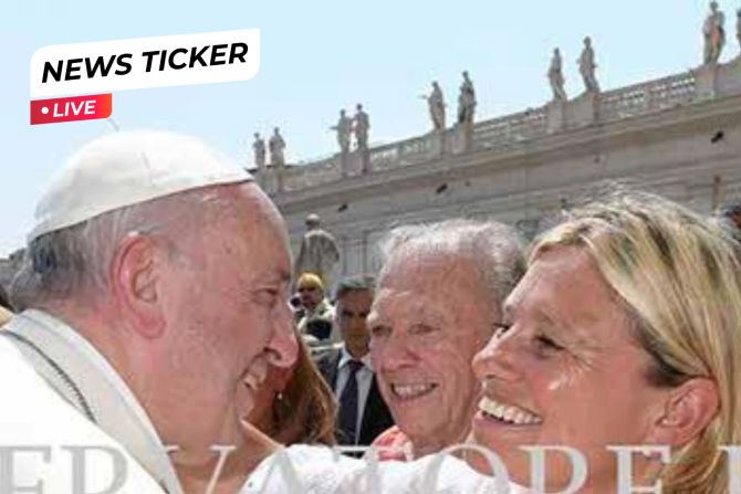 Papst Familie Abschied