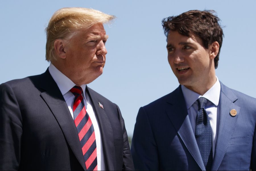 Justin Trudeau kritisierte auch während seiner Zeit als kanadischer Premierminister Donald Trump.
