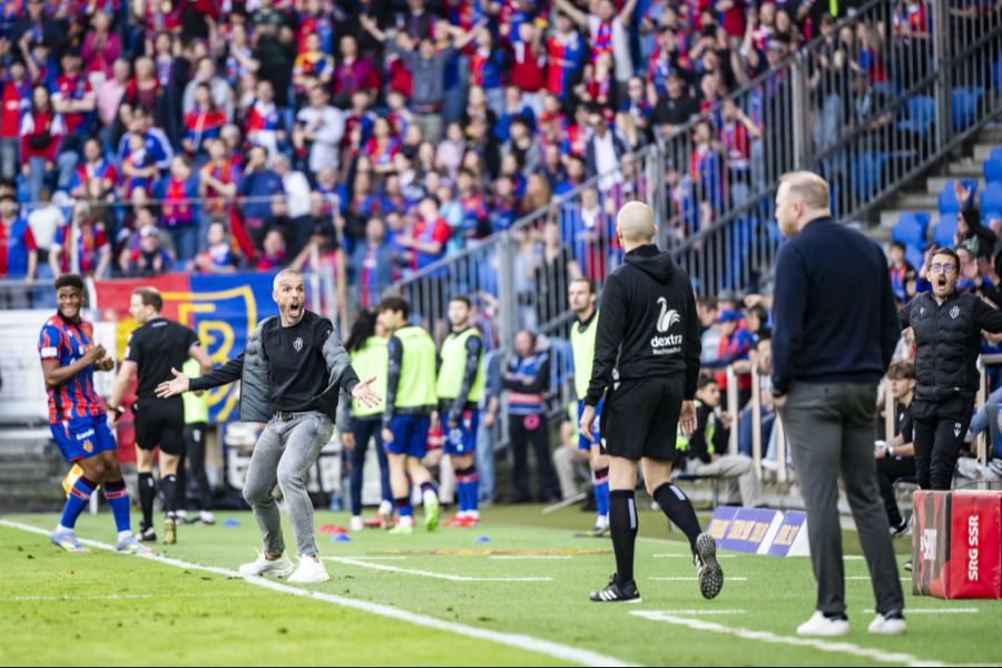 Im April kam es im Cup zum Kräftemessen zwischen dem FCB und Lausanne.