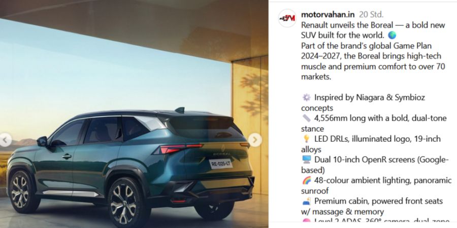 renault boreal