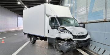 Unfall im Tunnel