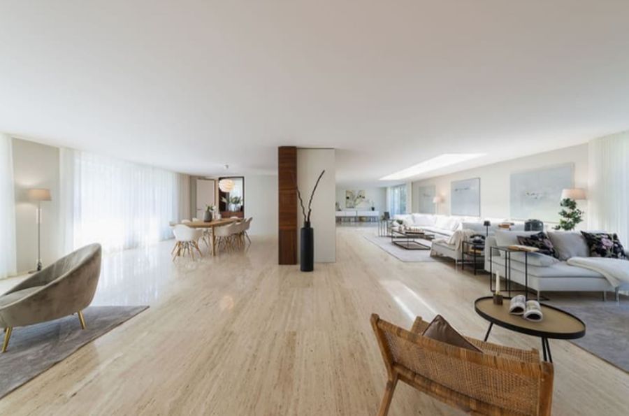 26'565 Franken pro Monat – so viel kostet diese Luxuswohnung in der Nähe der Zürcher Bahnhofstrasse.