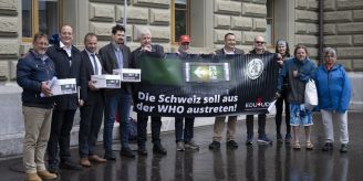 34'000 Unterschriften - EDU reicht Petition für WHO-Austritt ein 34'000 Unterschriften - EDU reicht Petition für WHO-Austritt ein