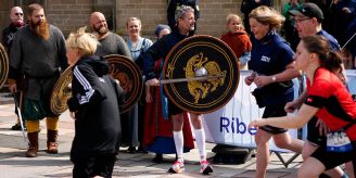 Der König läuft - Dänemarks Frederik beim Royal Run dabei Der König läuft - Dänemarks Frederik beim Royal Run dabei