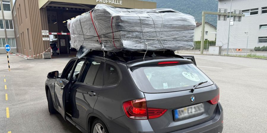 Gewichtsüberschreitung