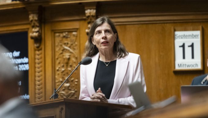 Die Zürcher FDP-Nationalrätin Bettina Balmer. Bettina Balmer