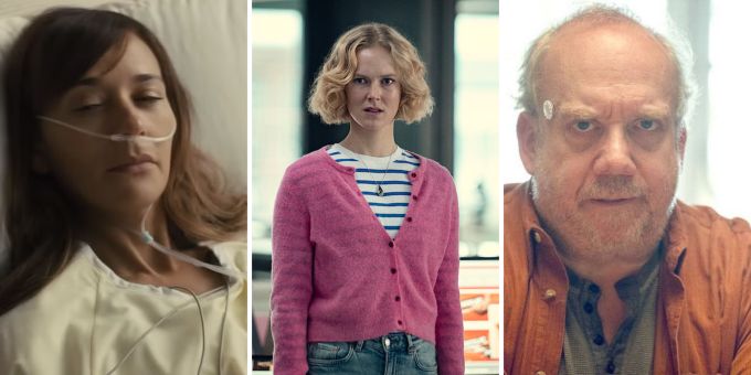 Nau.ch gleicht die Szenarien der Episoden «Common People» (links), «Bête Noire» (Mitte) und «Eulogy» mit der Realität ab. Netflix
