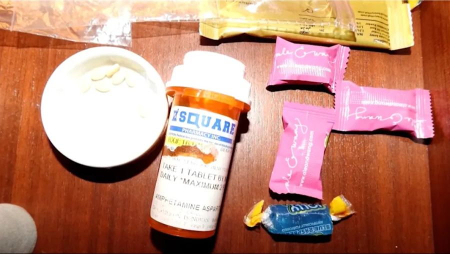 Vorsicht: Die nachfolgenden Bilder sind nichts für schwache Nerven. Die Droge «Amphetamine» wurde offenbar bei den Sexpartys des Rappers eingesetzt.