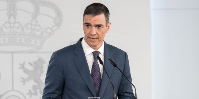 Spaniens Ministerpräsident Pedro Sánchez