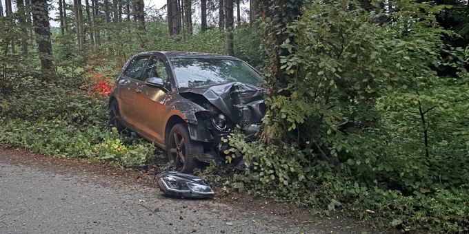 Inwil LU: Zwei Selbstunfälle – Lenker verletzt. Inwil LU