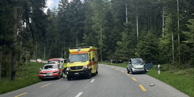 Kollision in Schwarzenbach