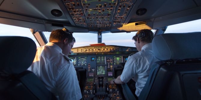 Cockpit Fluggesellschaft Swiss