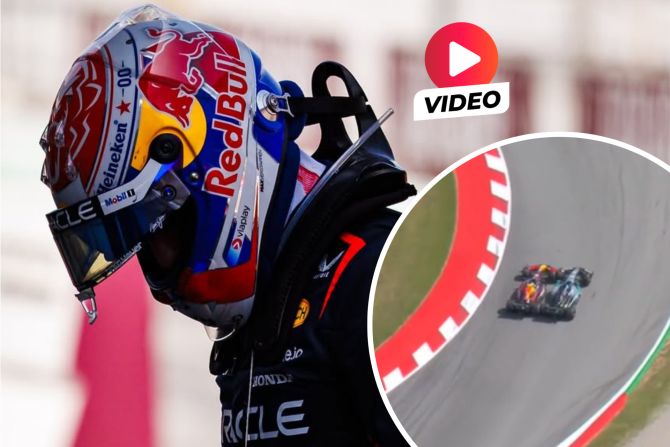 Max Verstappen Rempler Spanien