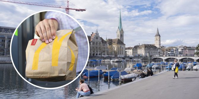 Zürich Menü MCDonalds