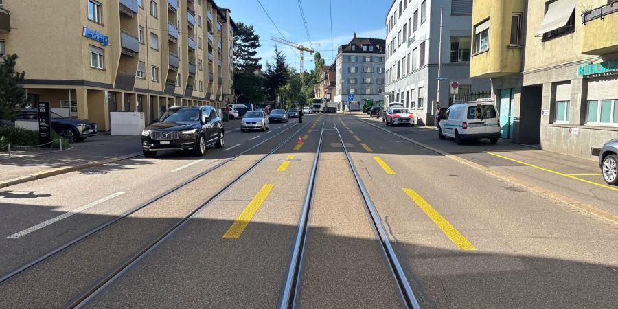Unfall auf Seestrasse