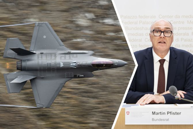 F-35 teurer Martin Pfister