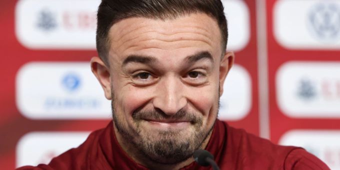Xherdan Shaqiri war in Interviews immer für einen frechen Spruch gut. Xherdan Shaqiri