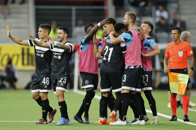 Ayman El Wafi bringt den FC Lugano in der CL-Quali gegen Fenerbahce früh in Führung. FC Lugano Champions League
