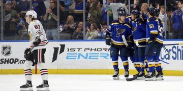 Blackhawks Blues NHL