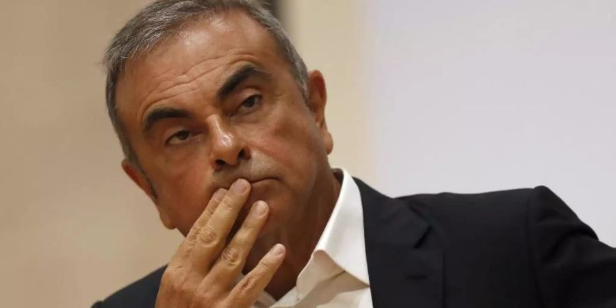 Ghosn war am 19. November 2018 in Tokio unter anderem wegen Verstosses gegen Börsenauflagen festgenommen und angeklagt worden. Foto: Hussein Malla/AP/dpa