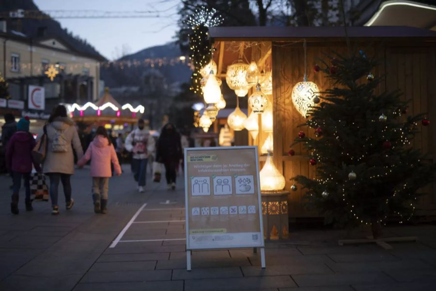 Coronavirus Weihnachten Weihnachtsmarkt