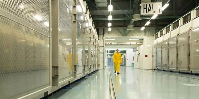 Unterirdische Atomanlage in Fordo im Iran Atomanlage Iran