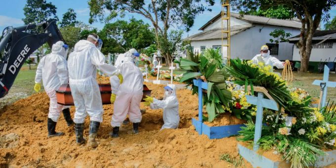 In Brasilien soll eine neue Variante des Coronavirus entdeckt worden sein. Coronavirus