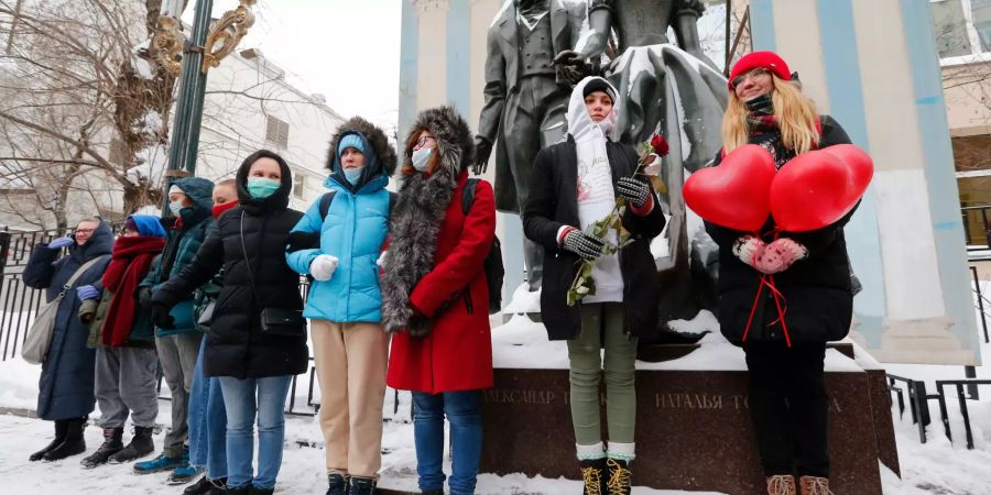 Nawalny-Proteste in Russland