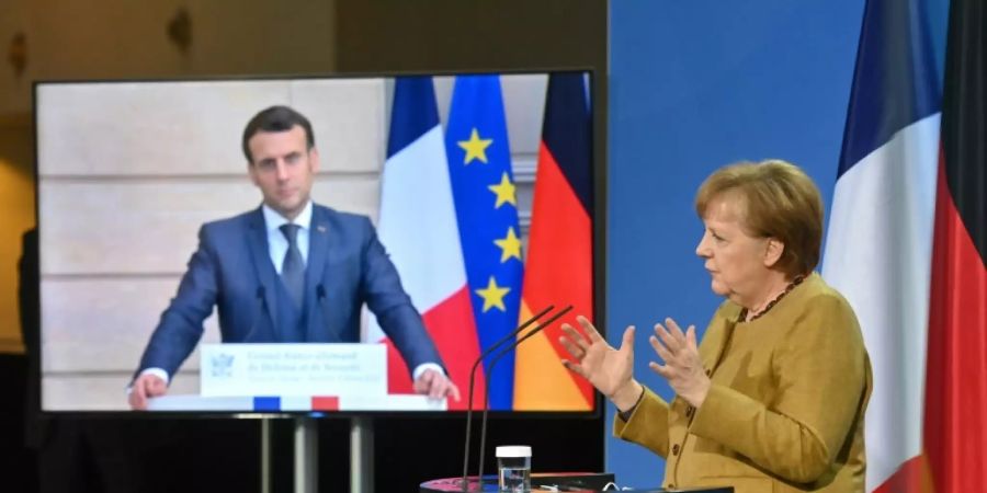 Merkel und Macron