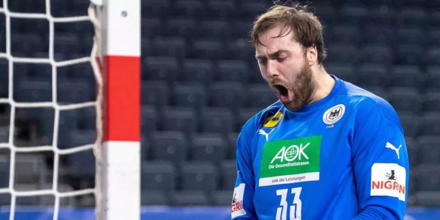 DHB-Keeper Andreas Wolff wird zum Auftakt der Handball-WM noch geschont. Foto: Marius Becker/dpa
