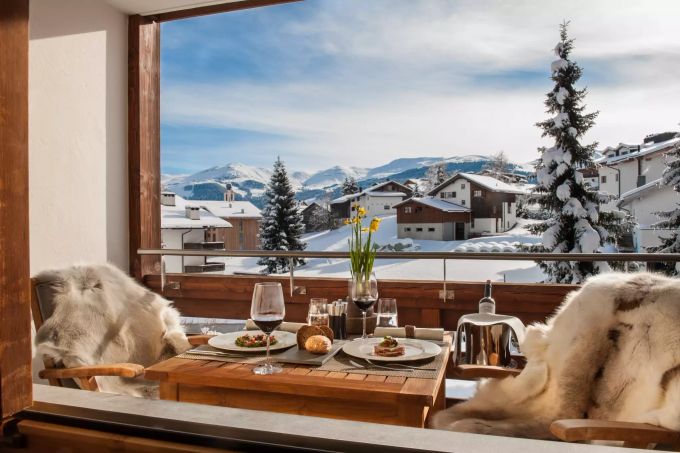 Das La Val Hotel in Graubünden. coronavirus
