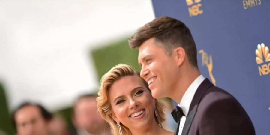 Scarlett Johansson und Colin Jost