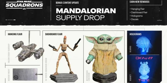 Star Wars: Squadrons - Neue Mandalorian-Cosmetics verfügbar
